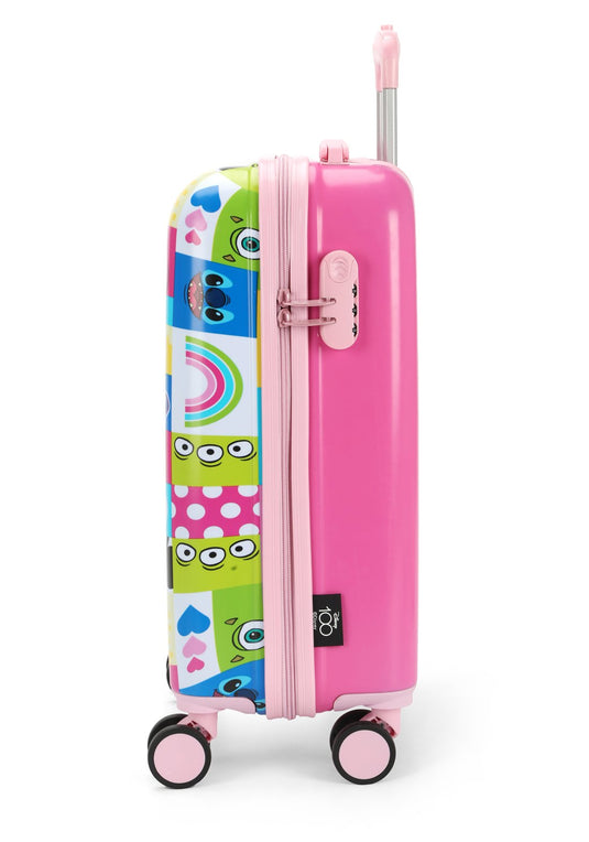 Mala Bordo Disney 100 Quadri Pc23 Rose - Unico