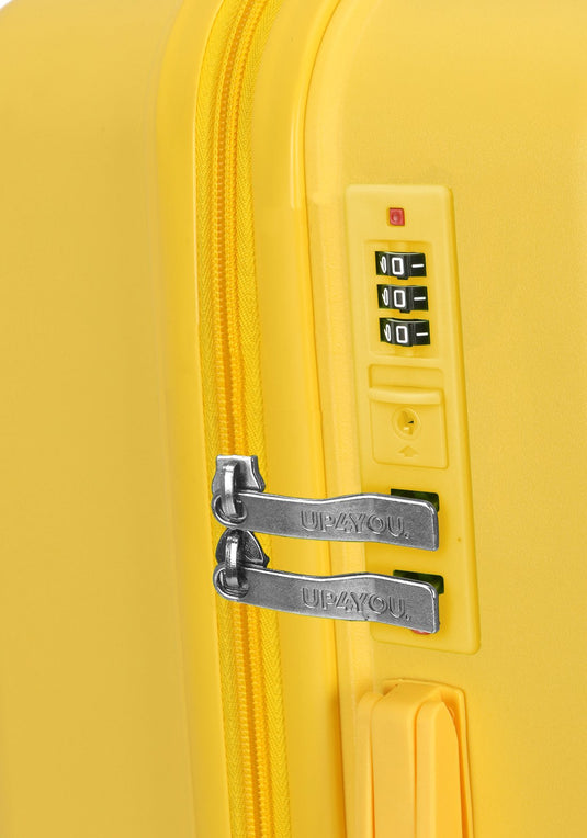 Mala Bordo Up4you Edimburgo Abs23 Preto - P.AMARELO