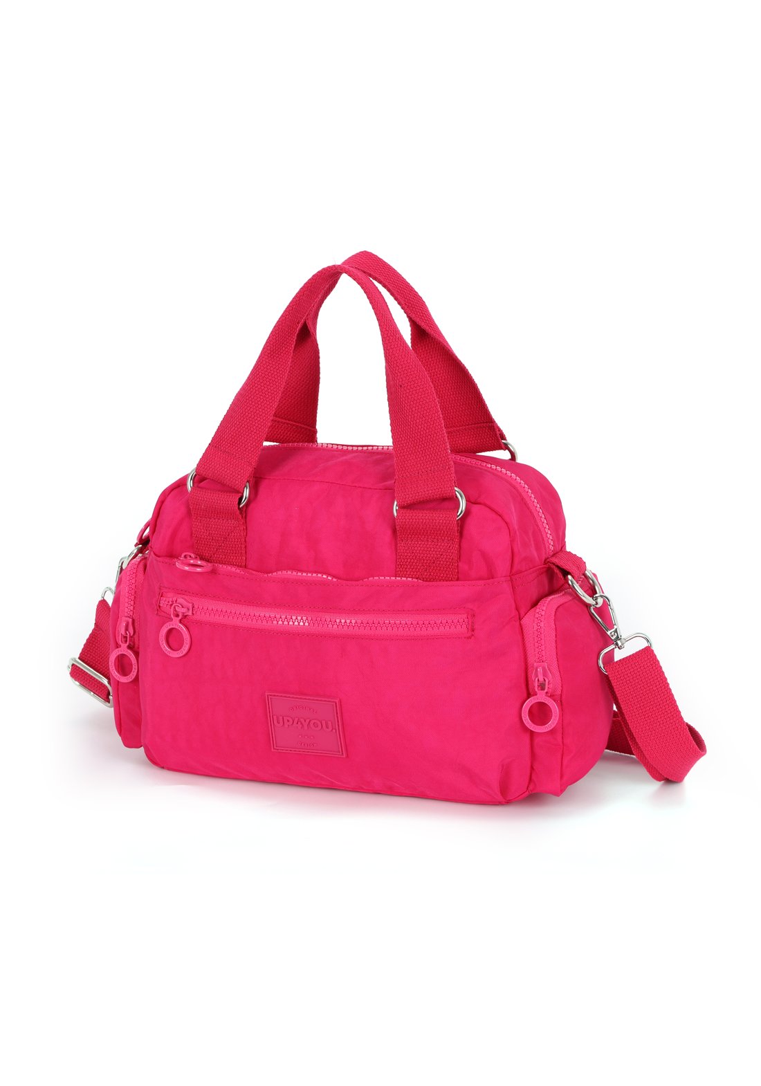 Mochila Moda Crinkle Up4you Azul Escuro - Unico.PRETO