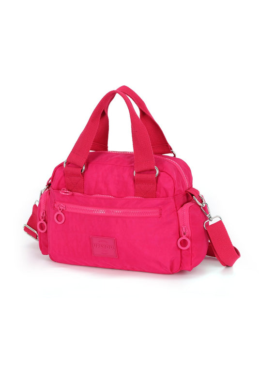 Mochila Moda Crinkle Up4you Azul Escuro - Unico.PRETO