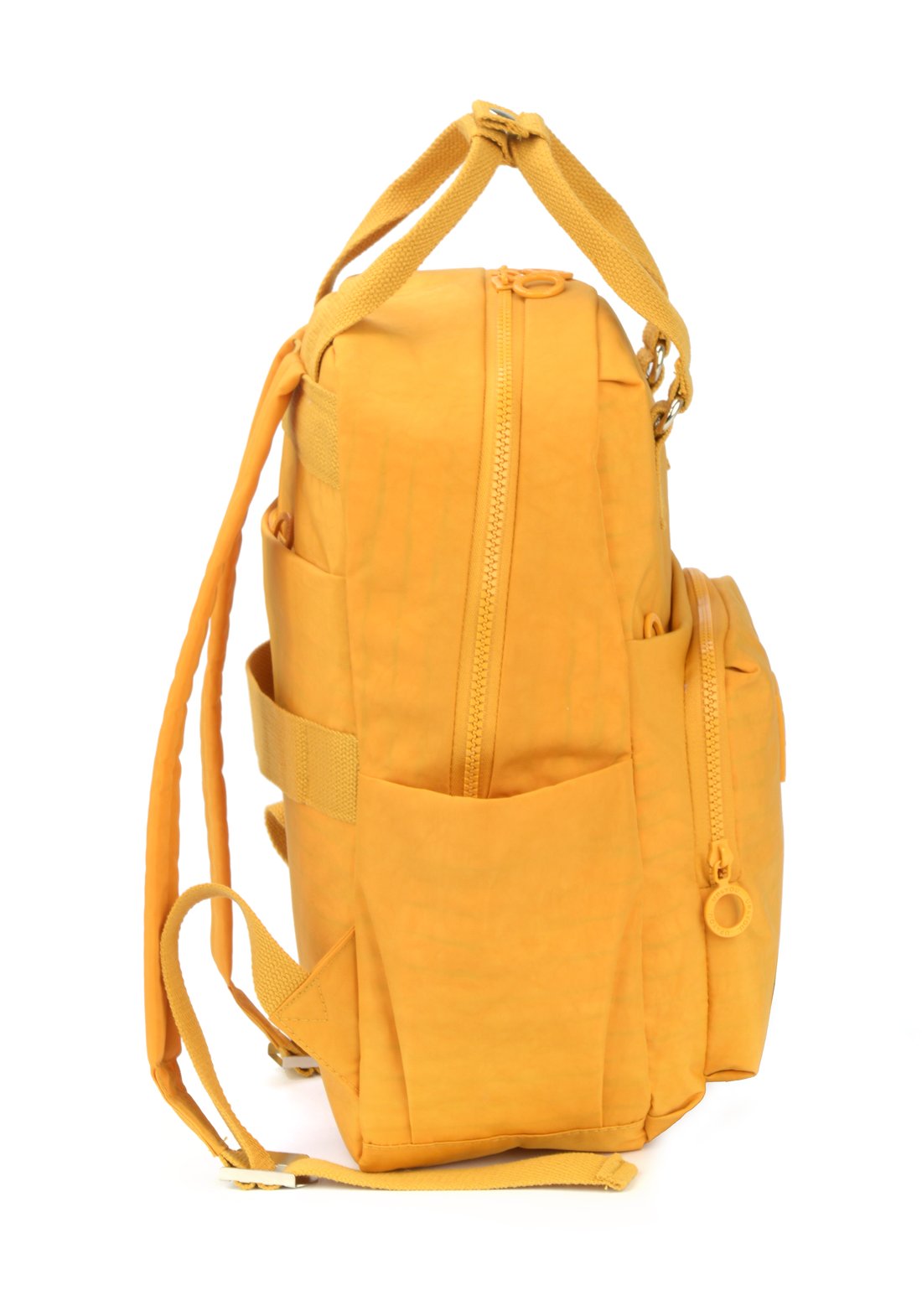 Mochila Moda Crinkle Up4you Mostarda - Unico