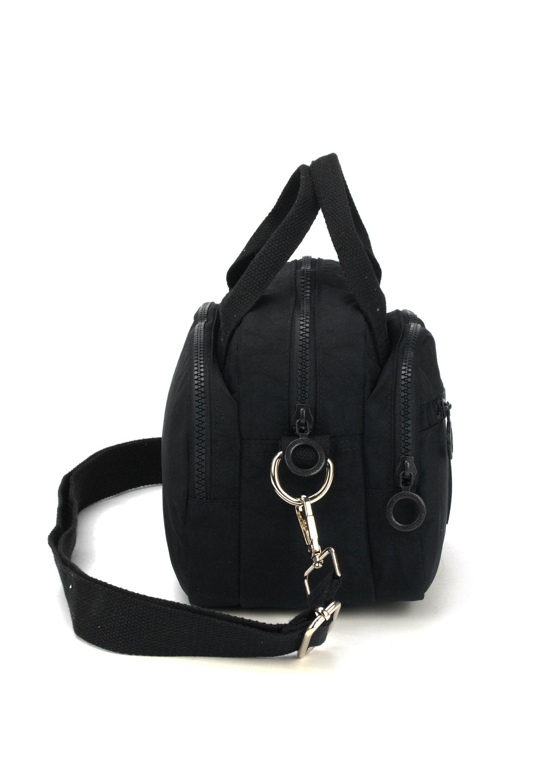 Mochila Moda Crinkle Up4you Vermelho - Unico.PRETO