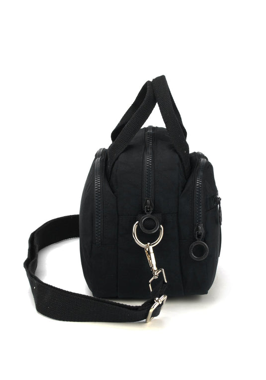 Mochila Moda Crinkle Up4you Vermelho - Unico.PRETO
