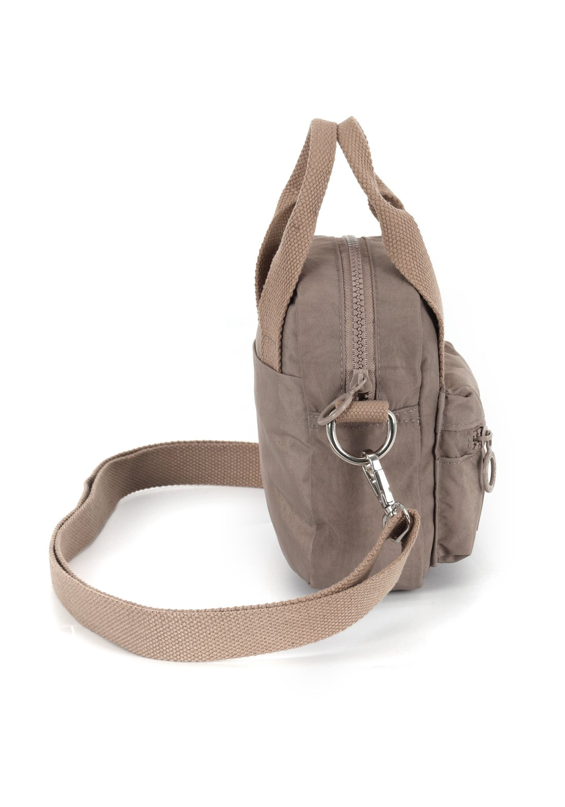 Mochila Moda Nylon Up4you Bege - Unico.FENDI