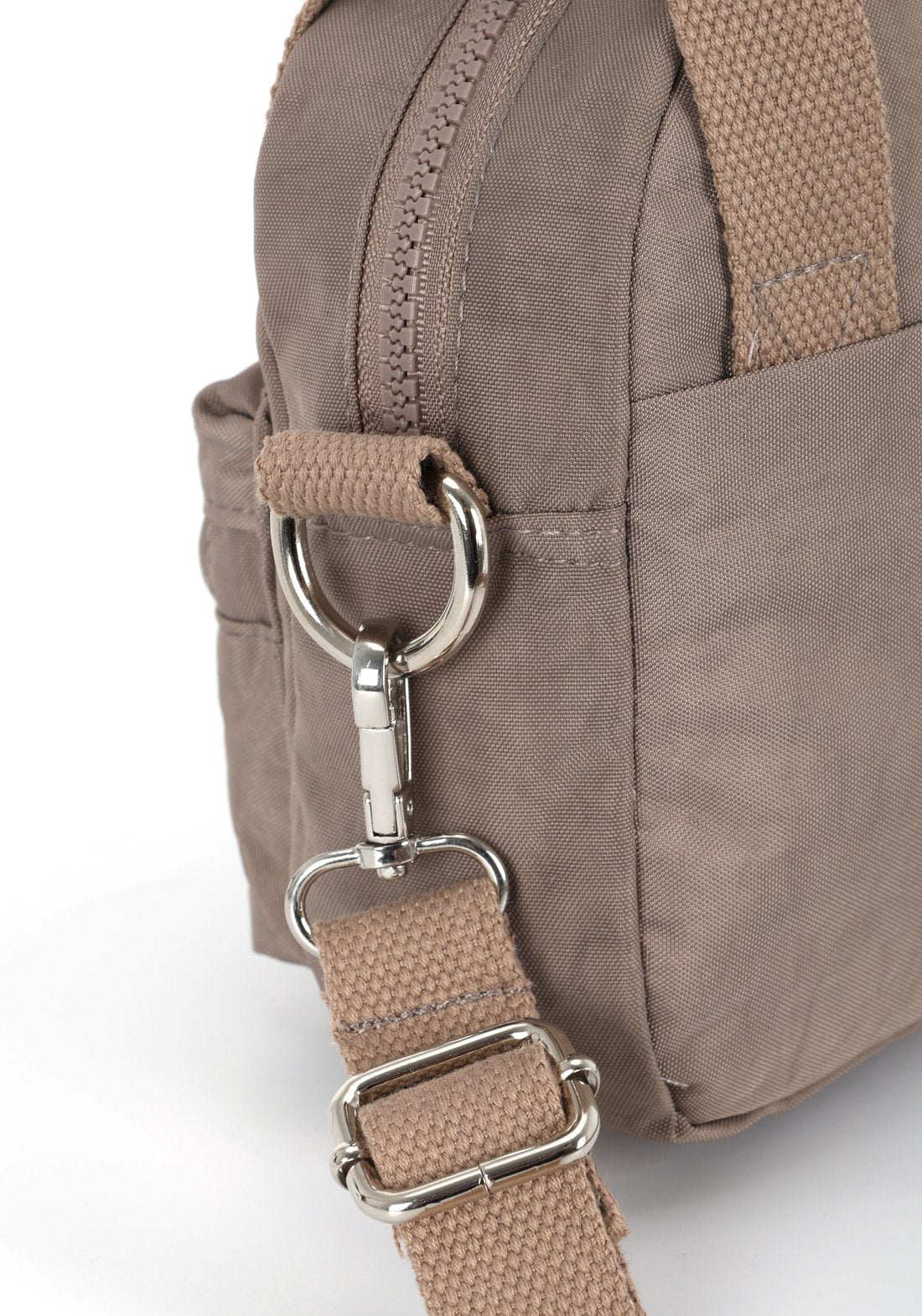 Mochila Moda Nylon Up4you Bege - Unico.FENDI