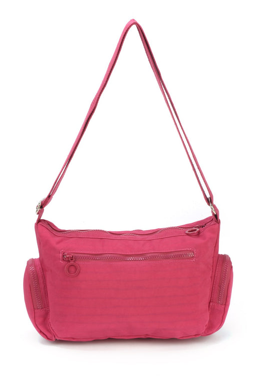 Mochila Round Moda Crinkle Up4you Pink - Unico.PINK