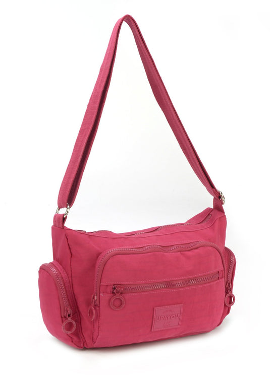 Mochila Round Moda Crinkle Up4you Preto - Unico.PINK