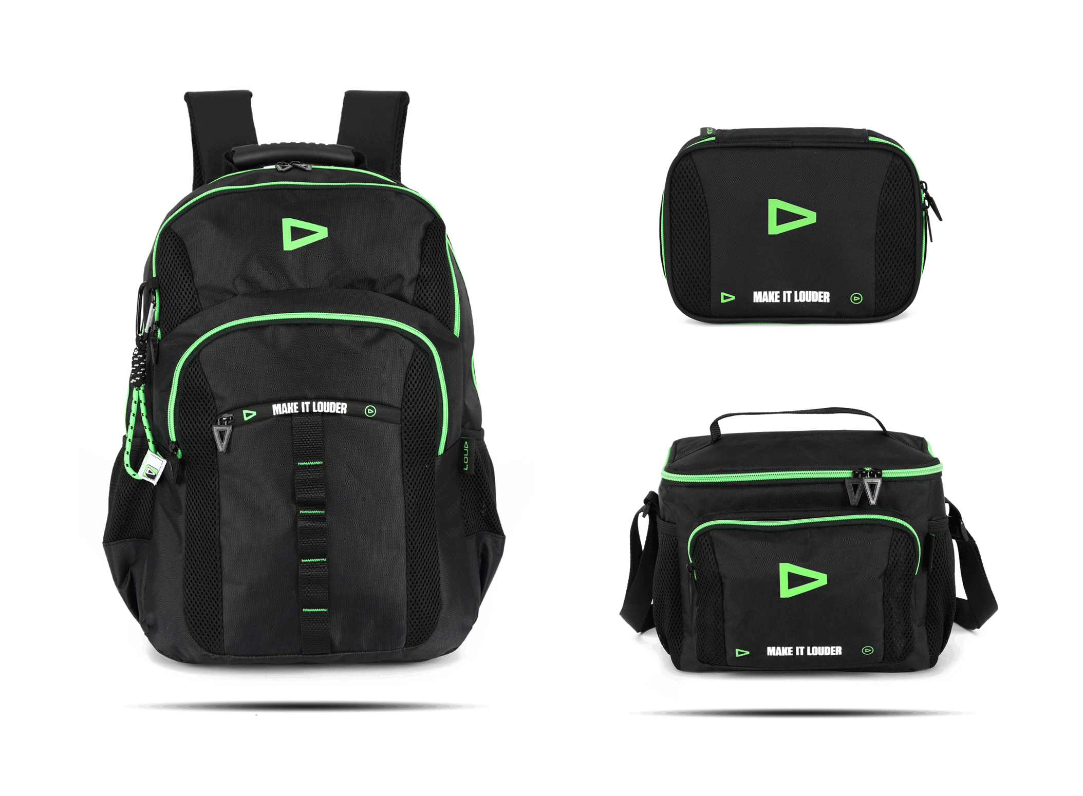 Kit Escolar Costas Juvenil LOUD - Preto
